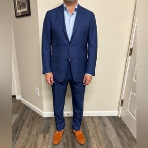 Ermenegildo Zegna Navy Blue Suit